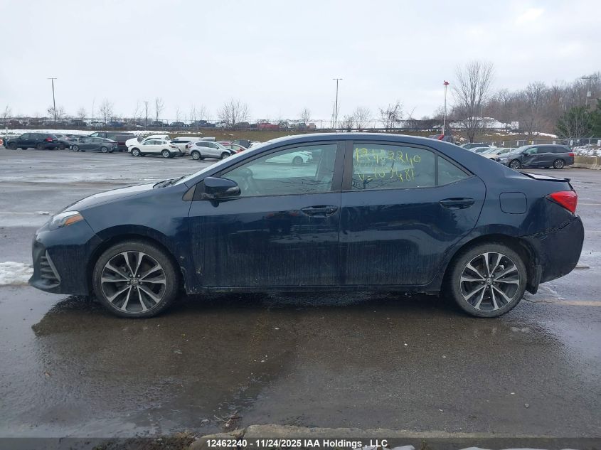 2018 Toyota Corolla Se VIN: 2T1BURHE3JC109481 Lot: 12462240