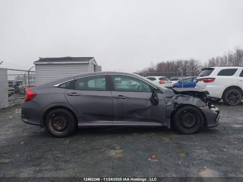 2021 Honda Civic Lx VIN: 2HGFC2F54MH008346 Lot: 12462246