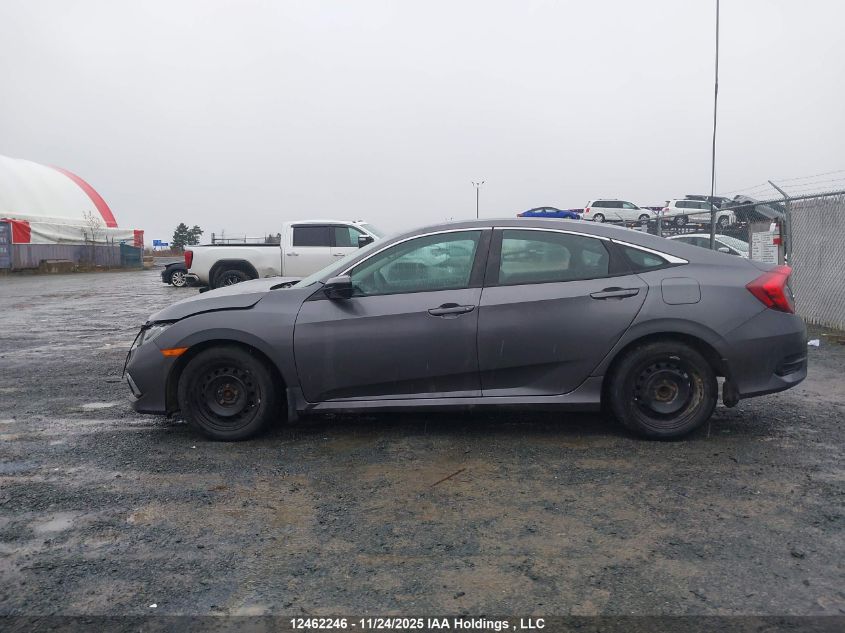 2021 Honda Civic Lx VIN: 2HGFC2F54MH008346 Lot: 12462246