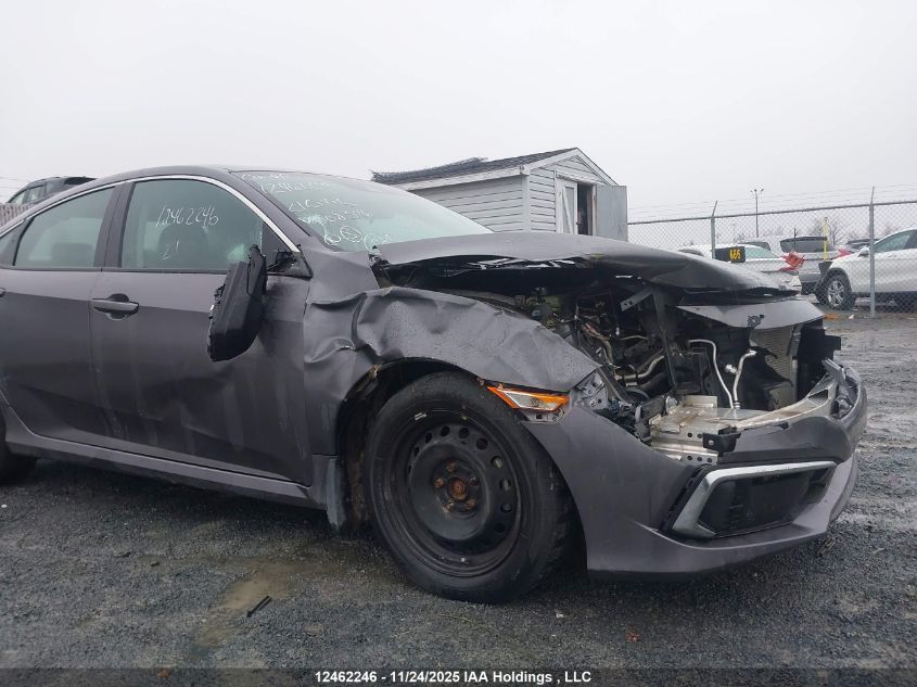 2021 Honda Civic Lx VIN: 2HGFC2F54MH008346 Lot: 12462246