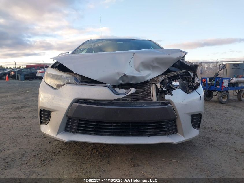 2016 Toyota Corolla Le VIN: 2T1BURHE5GC682696 Lot: 12462257