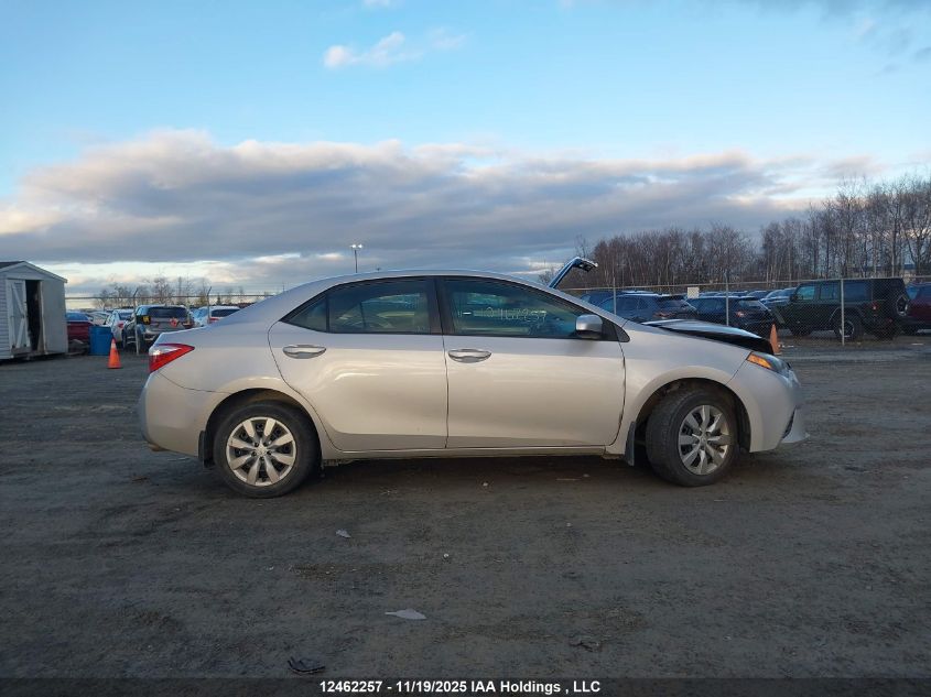 2016 Toyota Corolla Le VIN: 2T1BURHE5GC682696 Lot: 12462257