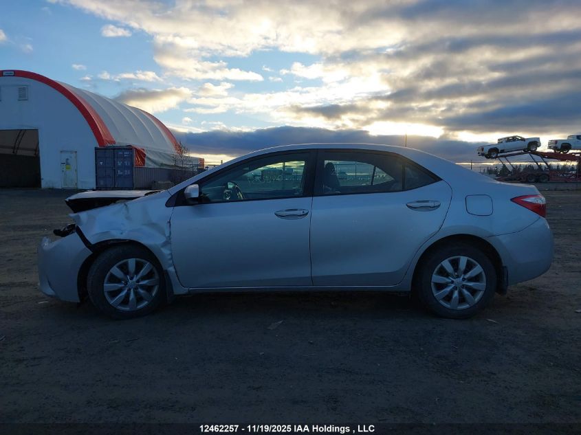 2016 Toyota Corolla Le VIN: 2T1BURHE5GC682696 Lot: 12462257