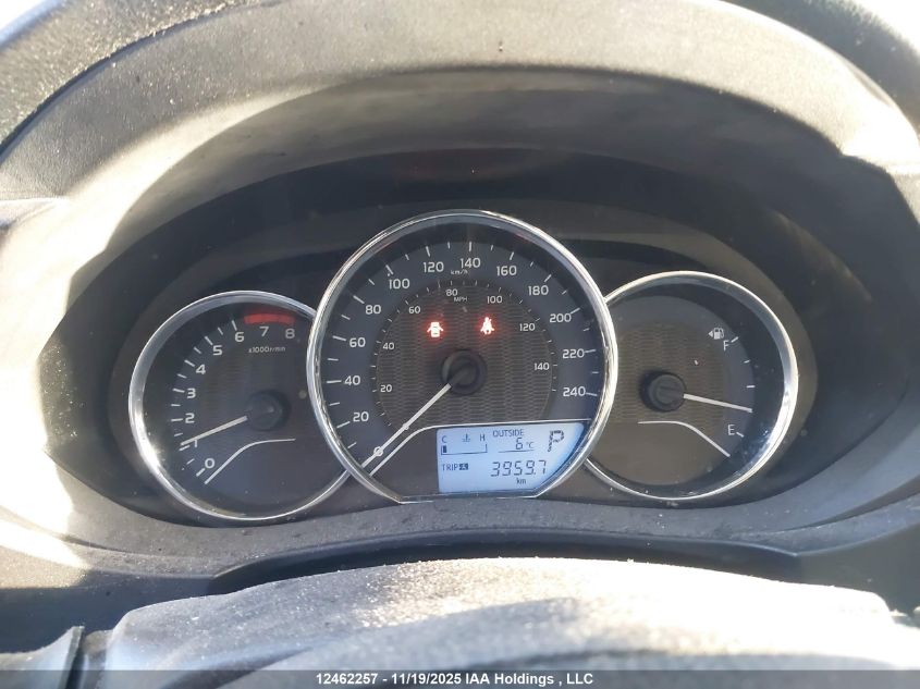 2016 Toyota Corolla Le VIN: 2T1BURHE5GC682696 Lot: 12462257