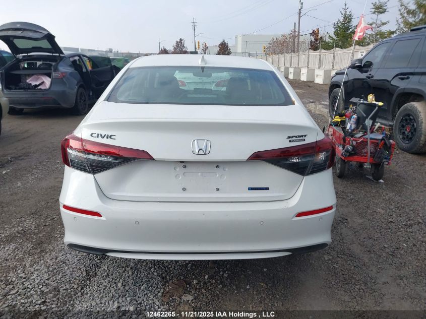 2026 Honda Civic Hybrid Sport/Sport Touring VIN: 2HGFE4F81TH003524 Lot: 12462265