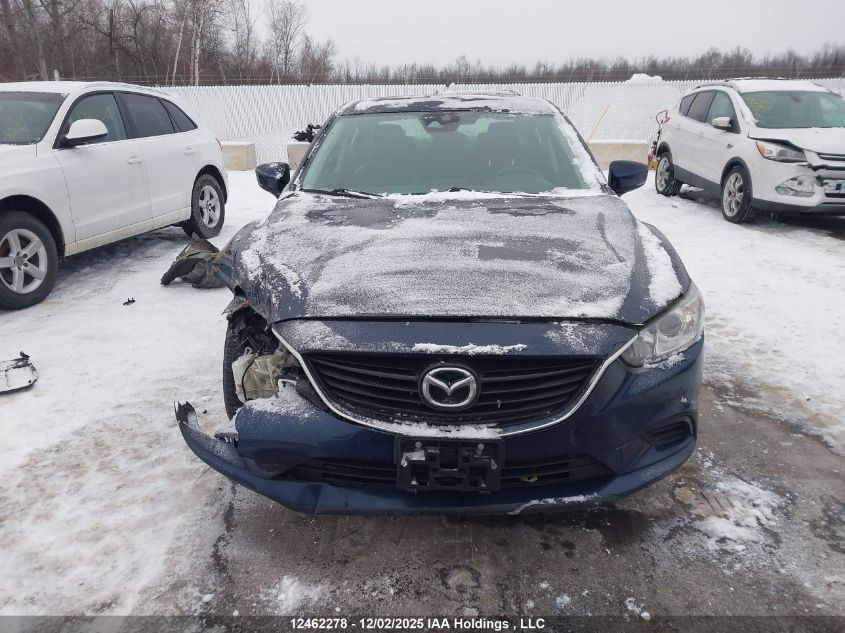 2017 Mazda 6 Touring VIN: JM1GL1V5XH1143348 Lot: 12462278