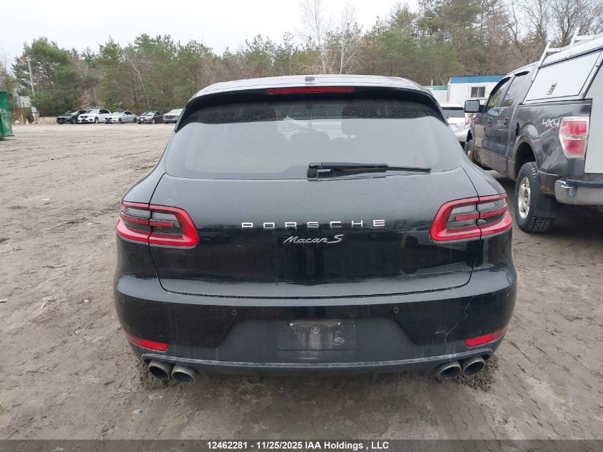 2016 Porsche Macan S VIN: WP1AB2A54GLB43268 Lot: 12462281