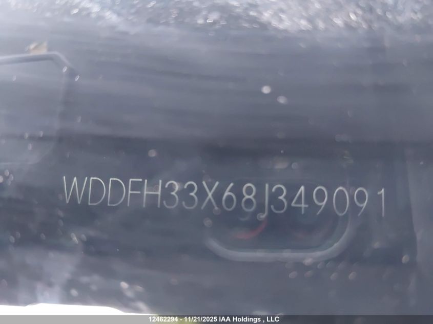 2008 Mercedes-Benz B200 VIN: WDDFH33X68J349091 Lot: 12462294