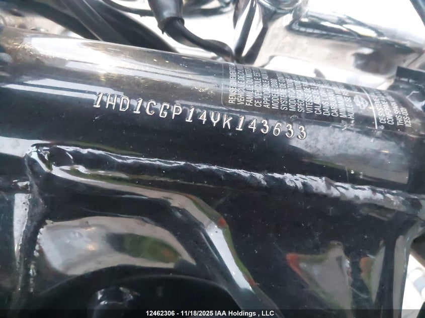1HD1CGP14YK143633 2000 HARLEY-DAVIDSON NIGHTSTER photo no. 10