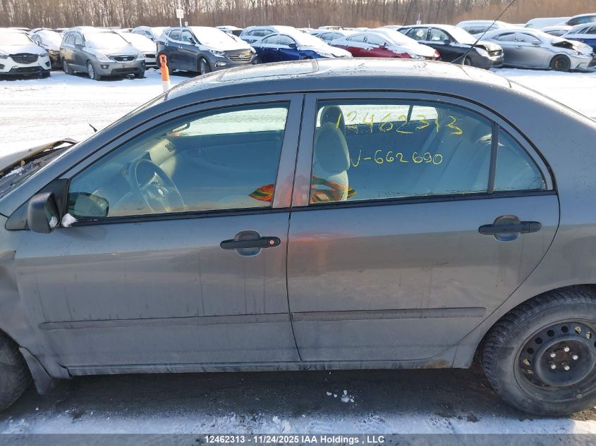 2006 Toyota Corolla Ce/Le/S VIN: 2T1BR32E66C662690 Lot: 12462313