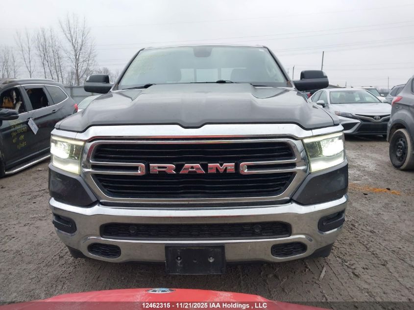 2019 Ram 1500 Big Horn VIN: 1C6SRFMT9KN857467 Lot: 12462315