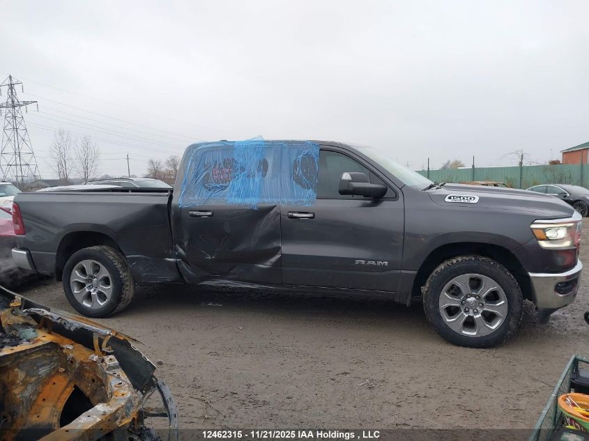 2019 Ram 1500 Big Horn VIN: 1C6SRFMT9KN857467 Lot: 12462315