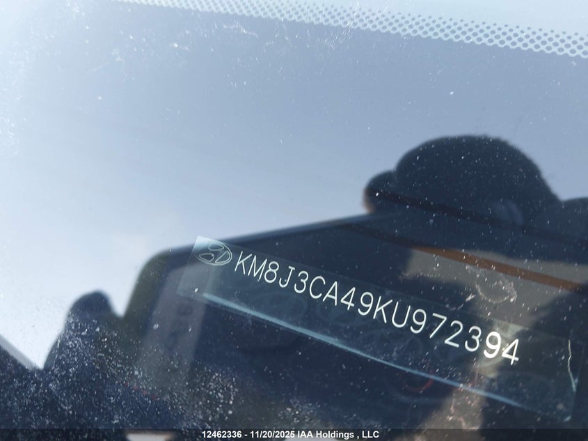 KM8J3CA49KU972394 2019 HYUNDAI TUCSON photo no. 18