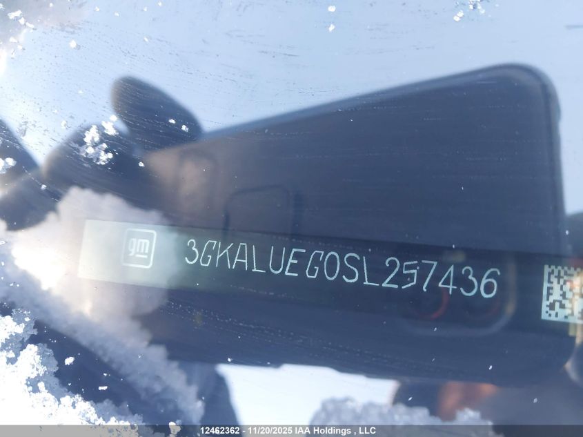 2025 GMC Terrain Elevation Awd VIN: 3GKALUEG0SL257436 Lot: 12462362