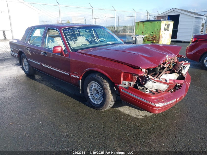 1LNLM82W7TY715568 1996 Lincoln Town Car Sgn/Dmnd Anv/Cypress/Jn auction photo 1