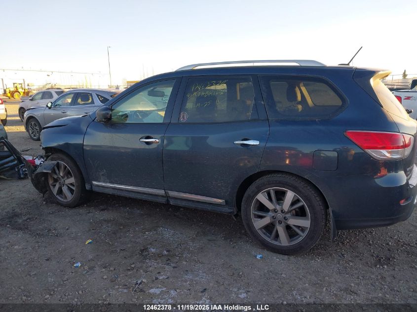 2016 Nissan Pathfinder Platinum VIN: 5N1AR2MM4GC641112 Lot: 12462378