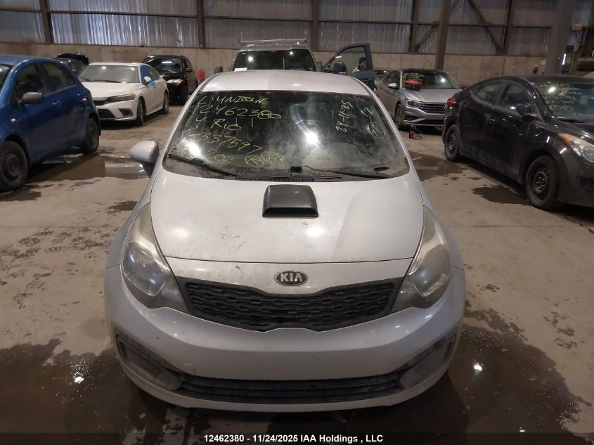 2014 Kia Rio Ex/Ex+/Lx/Lx+/Sx VIN: KNADM4A32E6337597 Lot: 12462380