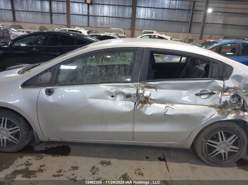 2014 Kia Rio Ex/Ex+/Lx/Lx+/Sx VIN: KNADM4A32E6337597 Lot: 12462380