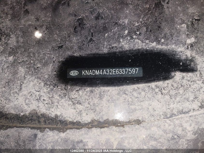 2014 Kia Rio Ex/Ex+/Lx/Lx+/Sx VIN: KNADM4A32E6337597 Lot: 12462380
