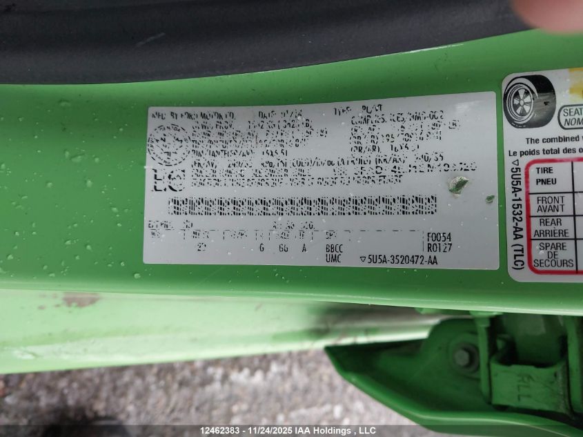 2014 Ford Fiesta Se VIN: 3FADP4EJ1EM193520 Lot: 12462383