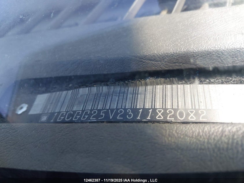 1GCGG25V231182082 2003 CHEVROLET EXPRESS photo no. 20