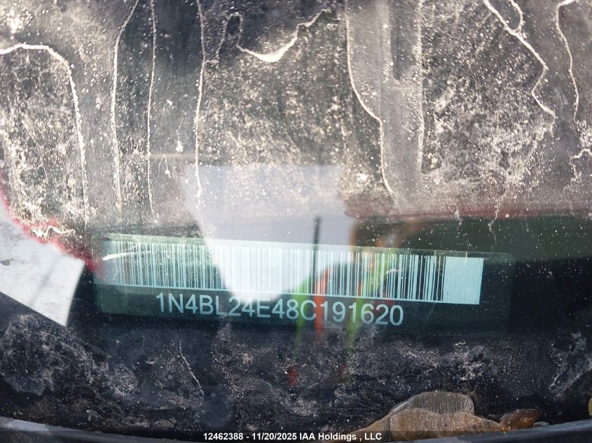 2008 Nissan Altima 3.5Se VIN: 1N4BL24E48C191620 Lot: 12462388