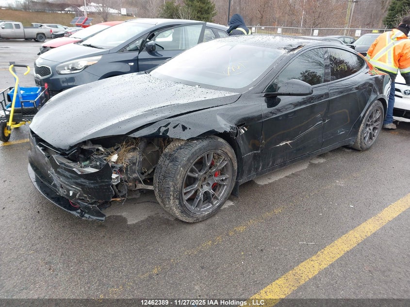 5YJSA1E52NF477988 2022 TESLA MODEL S photo no. 2