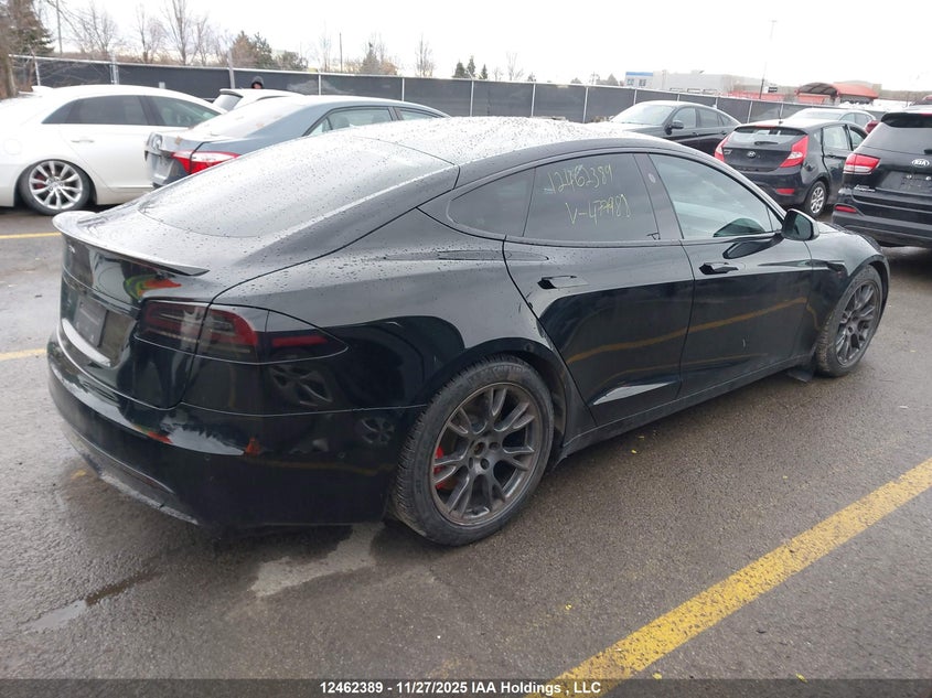 5YJSA1E52NF477988 2022 TESLA MODEL S photo no. 4