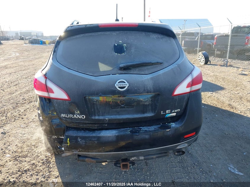 2011 Nissan Murano S/Sl/Le VIN: JN8AZ1MW2BW165275 Lot: 12462407