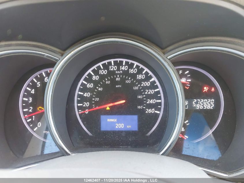 2011 Nissan Murano S/Sl/Le VIN: JN8AZ1MW2BW165275 Lot: 12462407