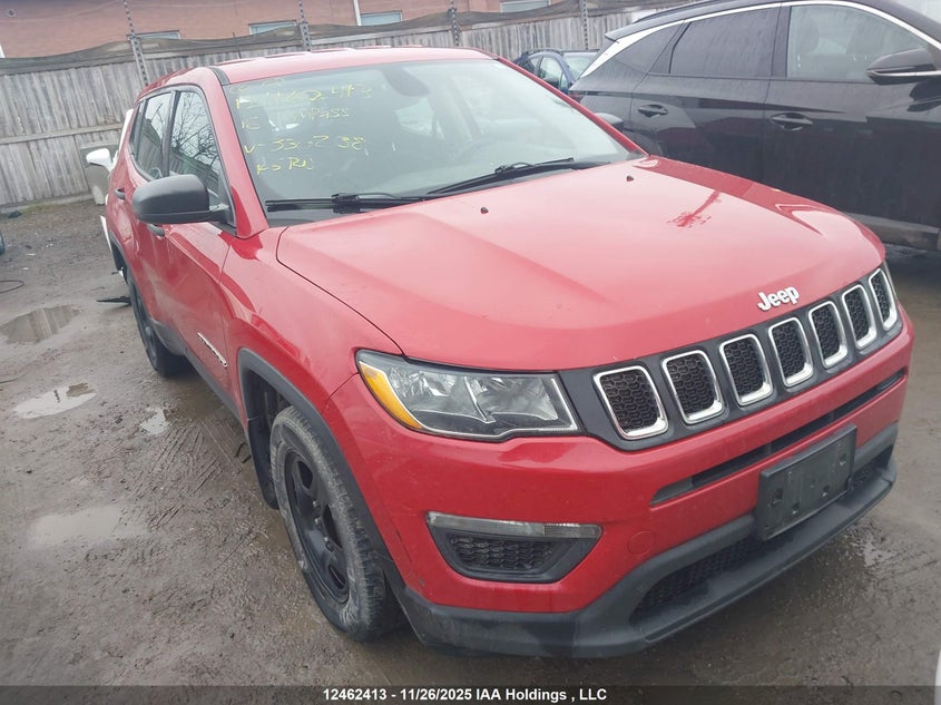 3C4NJCAB3JT330238 2018 Jeep Compass Sport auction photo 1