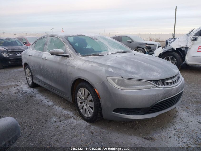 2015 Chrysler 200 Lx VIN: 1C3CCCFB1FN665455 Lot: 12462422