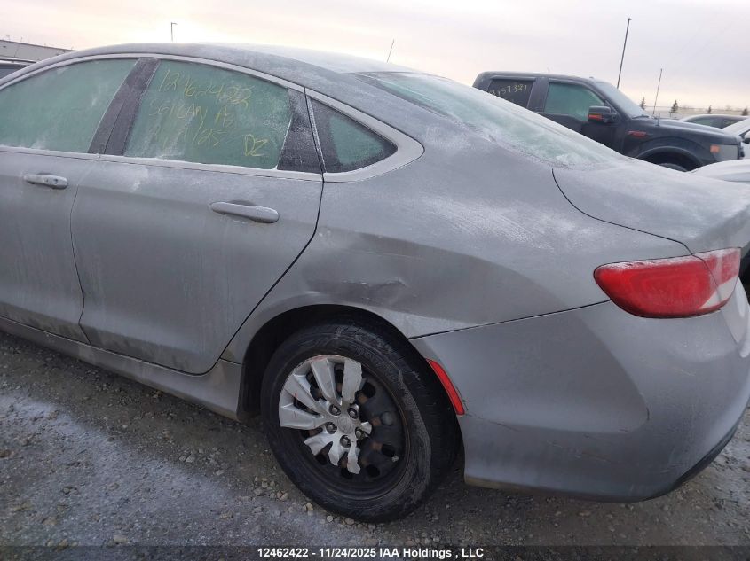 2015 Chrysler 200 Lx VIN: 1C3CCCFB1FN665455 Lot: 12462422