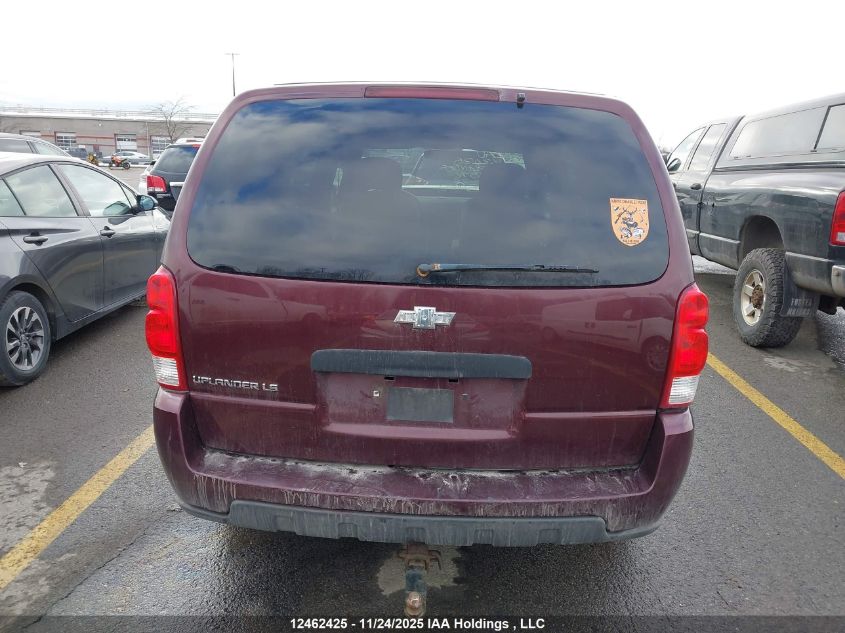 2009 Chevrolet Uplander Ls VIN: 1GNDV23119D123516 Lot: 12462425