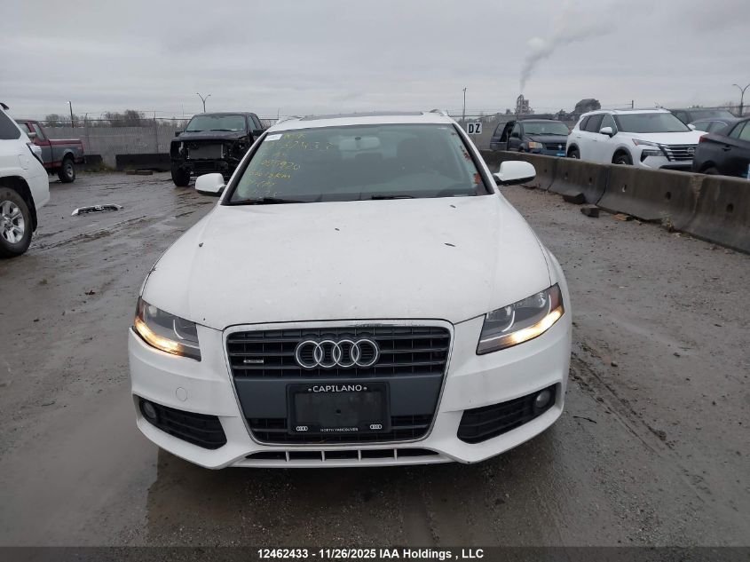 2011 Audi A4 Premium VIN: WAUSFCFL8BA085920 Lot: 12462433