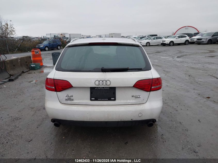 2011 Audi A4 Premium VIN: WAUSFCFL8BA085920 Lot: 12462433