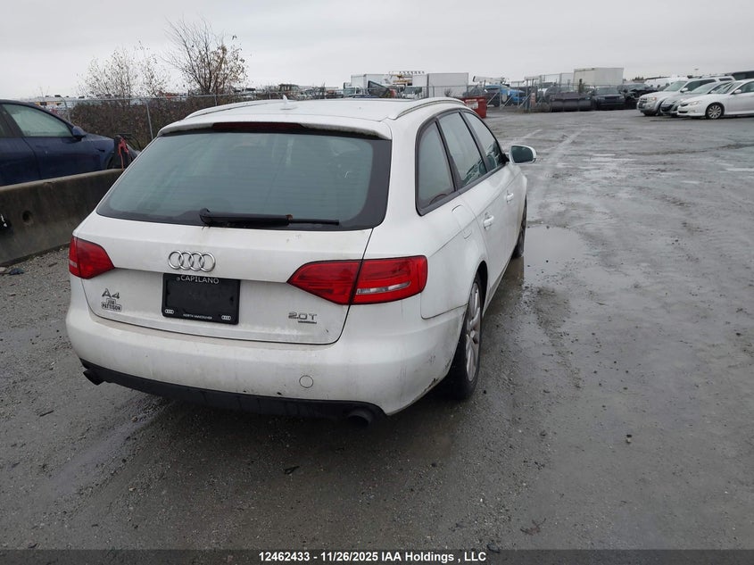 WAUSFCFL8BA085920 2011 AUDI A4 photo no. 4