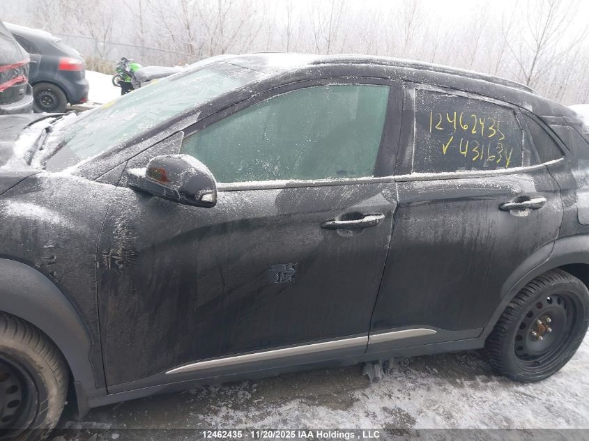 2020 Hyundai Kona Ultimate Awd VIN: KM8K5CA54LU431634 Lot: 12462435