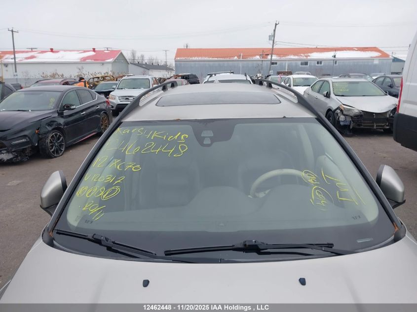 2012 Volvo Xc70 T6 VIN: YV4902BZXC1120317 Lot: 12462448