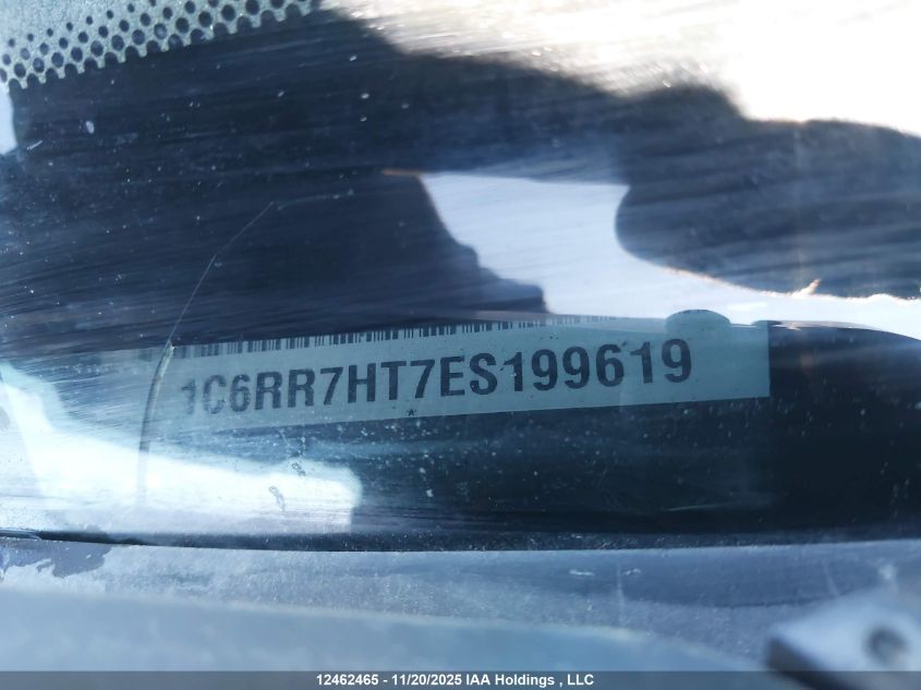 2014 Ram 1500 Sport VIN: 1C6RR7HT7ES199619 Lot: 12462465