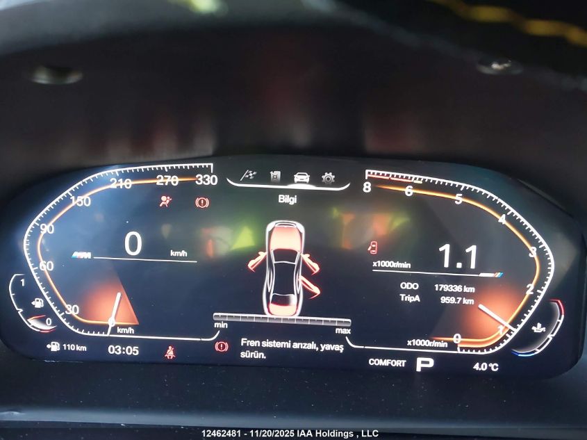 2014 BMW 320 I xDrive VIN: WBA3C3C57EF986268 Lot: 12462481