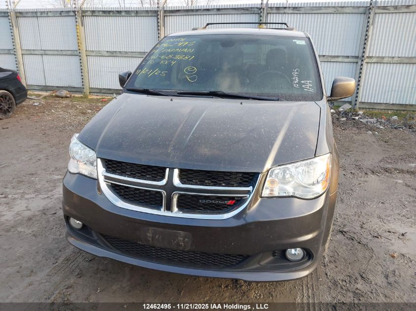 2019 Dodge Grand Caravan Cvp/Sxt VIN: 2C4RDGBG8KR683881 Lot: 12462495