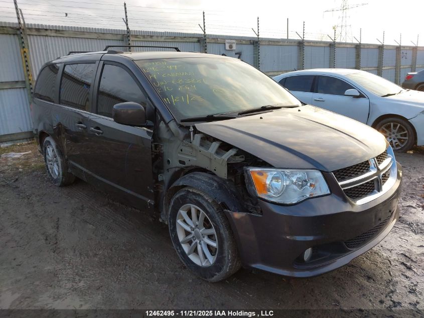 2019 Dodge Grand Caravan Cvp/Sxt VIN: 2C4RDGBG8KR683881 Lot: 12462495