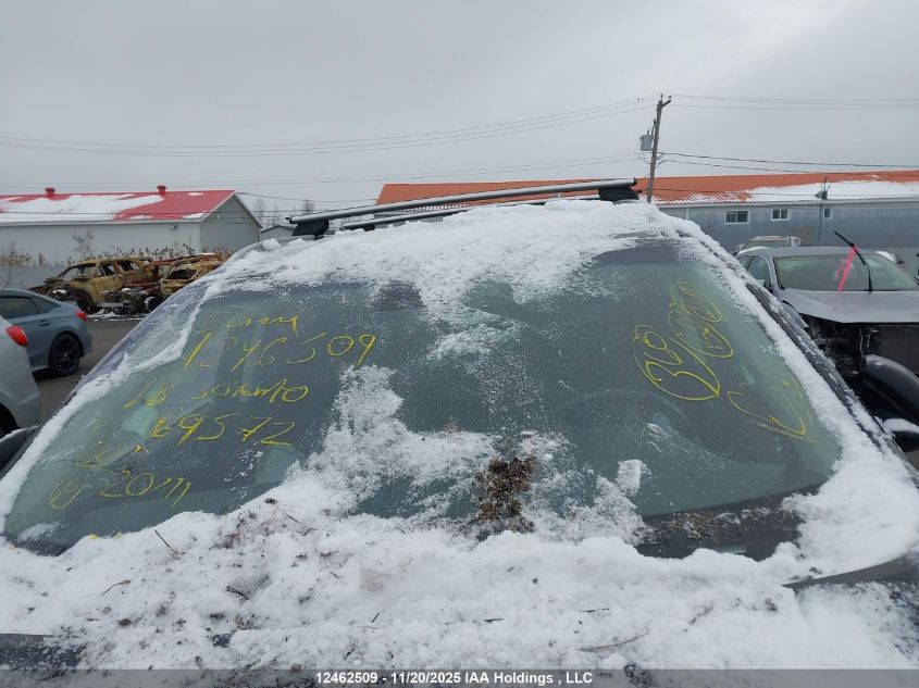 2018 Kia Sorento 3.3L Lx VIN: 5XYPGDA53JG369572 Lot: 12462509