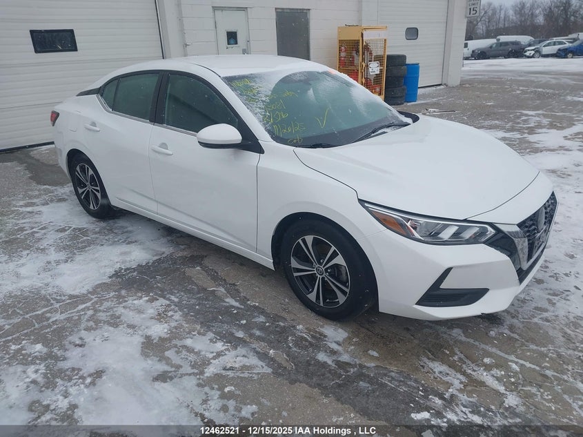 3N1AB8CV5NY243081 2022 Nissan Sentra auction photo 1
