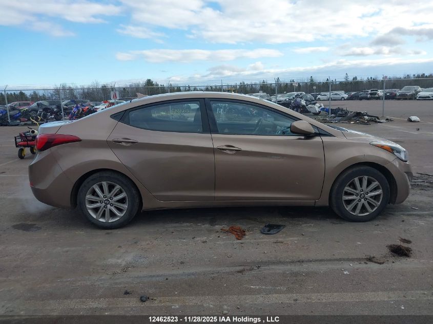 2015 Hyundai Elantra Sport Appearance VIN: KMHDH4AE9FU417660 Lot: 12462523