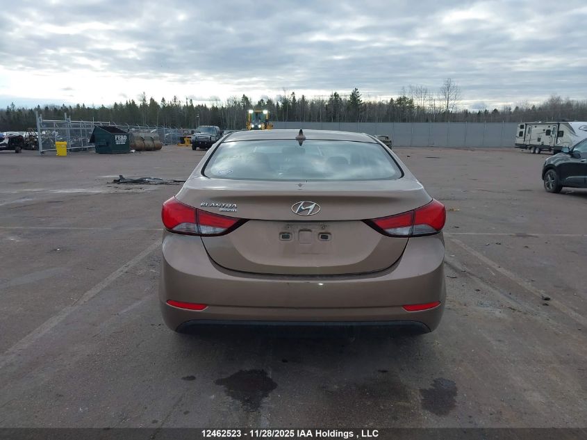 2015 Hyundai Elantra Sport Appearance VIN: KMHDH4AE9FU417660 Lot: 12462523