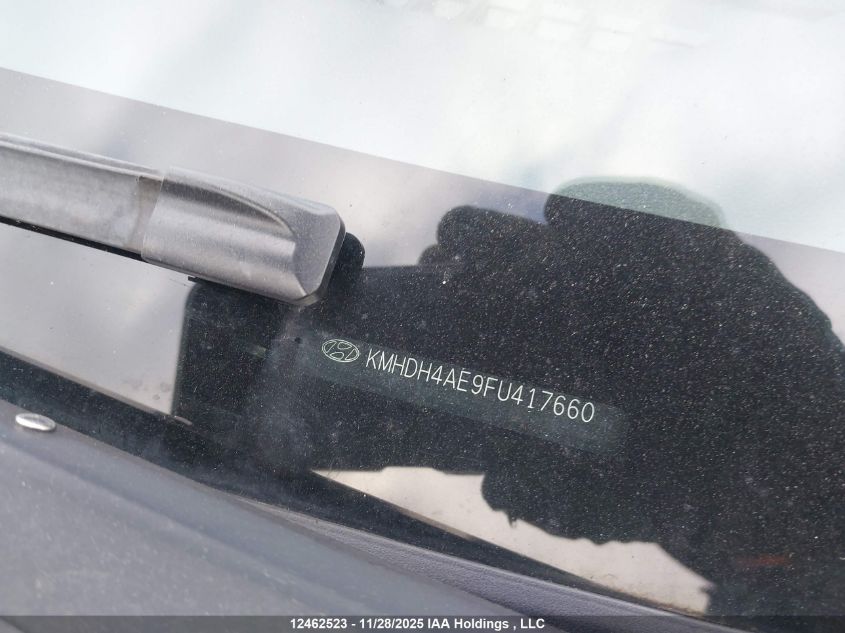 2015 Hyundai Elantra Sport Appearance VIN: KMHDH4AE9FU417660 Lot: 12462523