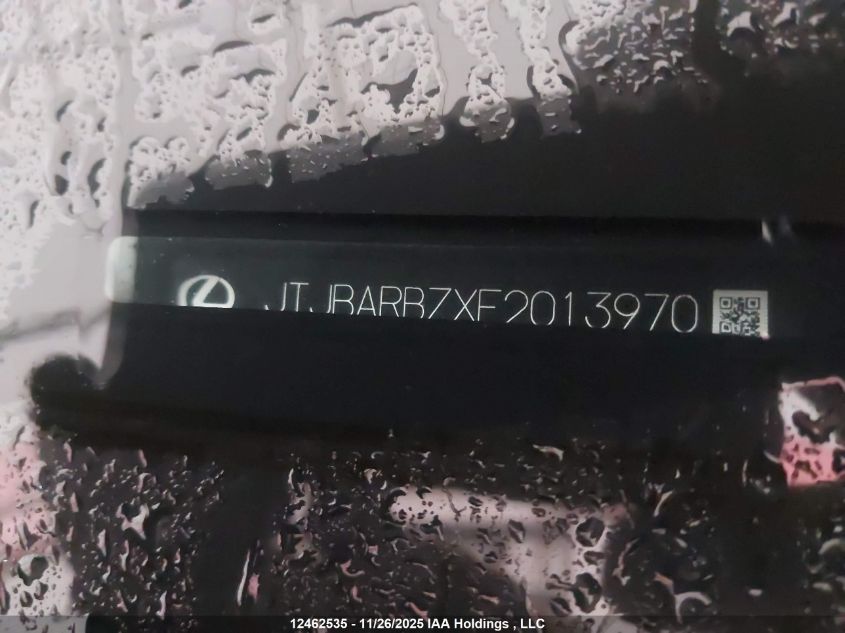 2015 Lexus Nx 200T 200T VIN: JTJBARBZXF2013970 Lot: 12462535