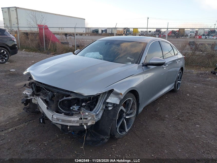 1HGCV1F32KA802201 2019 HONDA ACCORD photo no. 2
